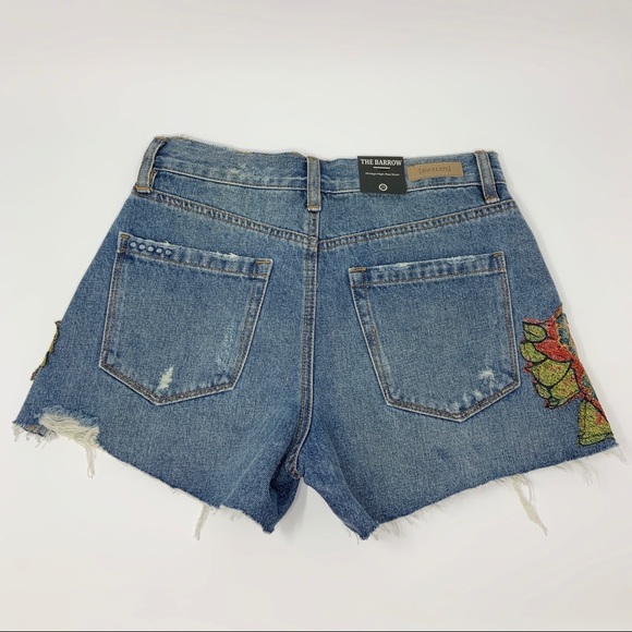 NWT Blank Nyc Boho High Rise Jean Shorts Size 25 - Picture 7 of 11